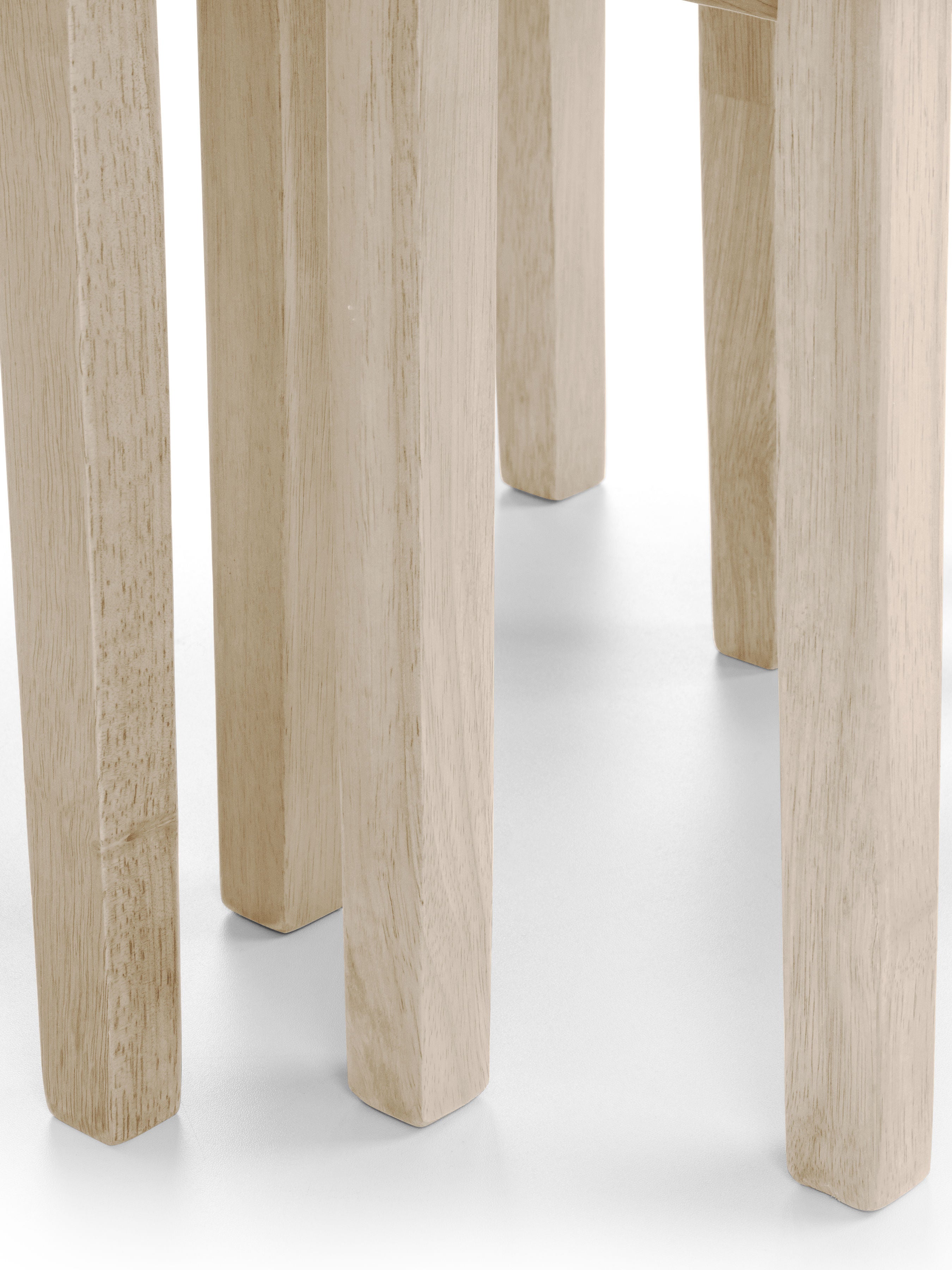 Milo Whitewash Wood Nest of Tables